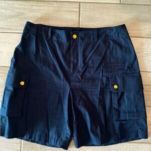 Ralph Lauren navy shorts with gold buttons accents size 14 with pockets cotton